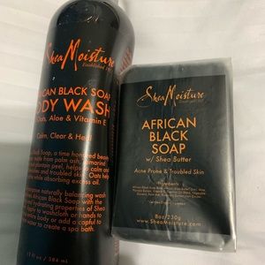Shea Moisture Soap and Bodywash